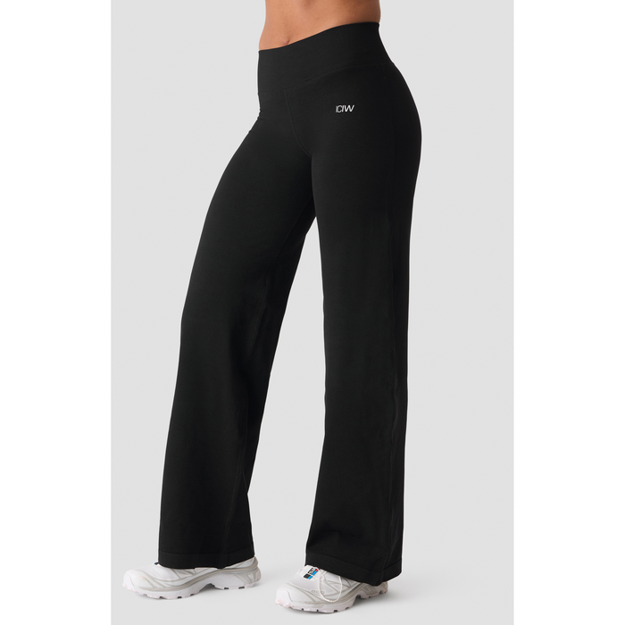 Smooth Seamless Rette Bukser Sort