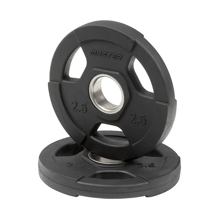 Gummibekl&aelig;dt V&aelig;gt skive 50 mm 1,25&ndash;20 kg
