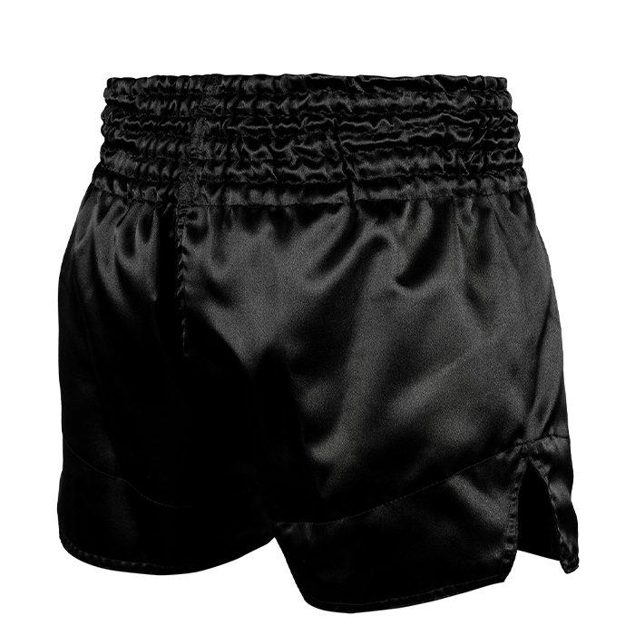 Klassiske Muay Thai Shorts Sort/R&oslash;d