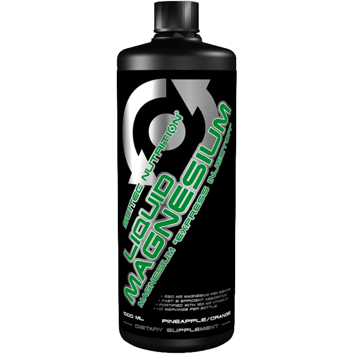 Flydende Magnesium 1000 ml Appelsin/Ananas