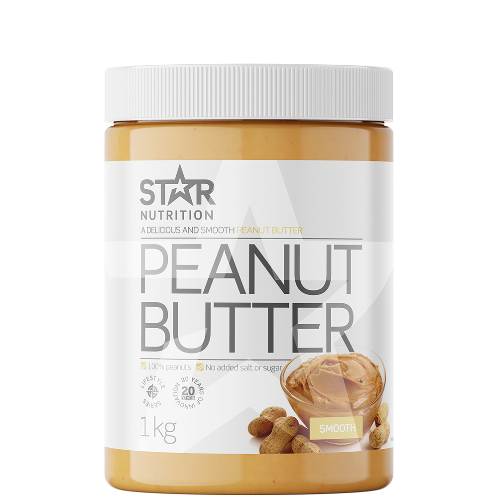Jordnøddesmør, 1 kg, Smooth