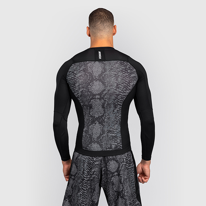 Venum G-Fit Scales Rashguard Sort Gr&aring;