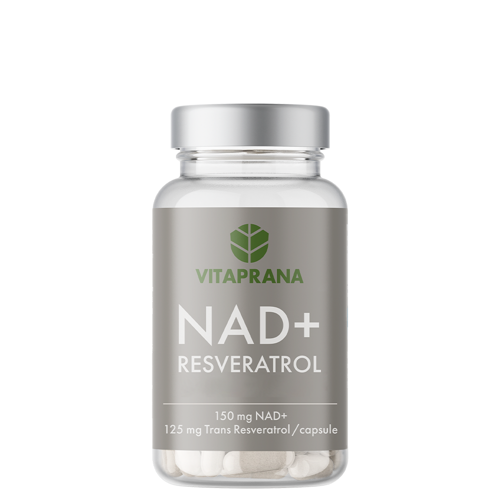 NAD+Resveratrol 60 kapsler