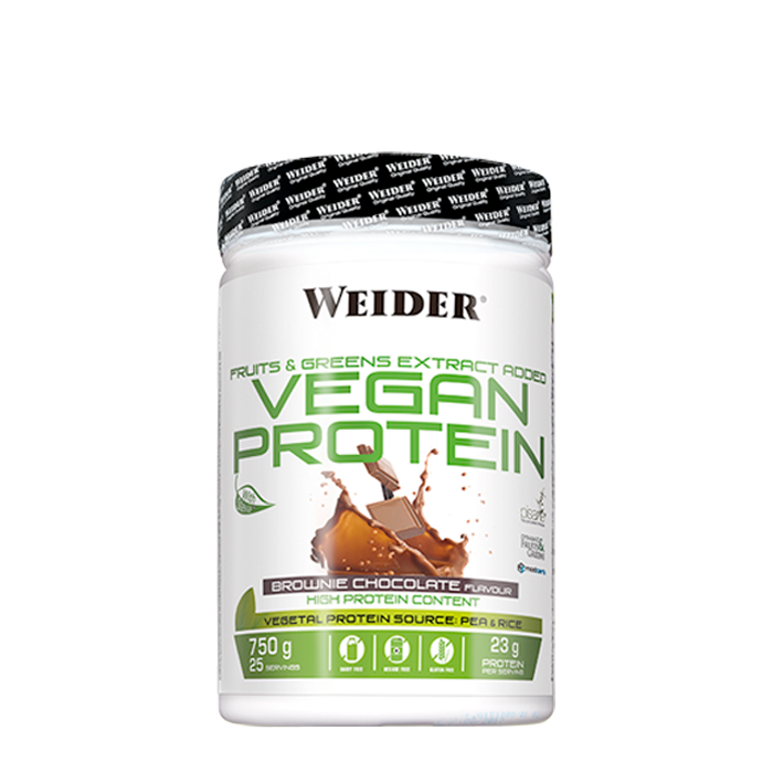 Vegansk proteinpulver 750 g White Choco Hazelnut