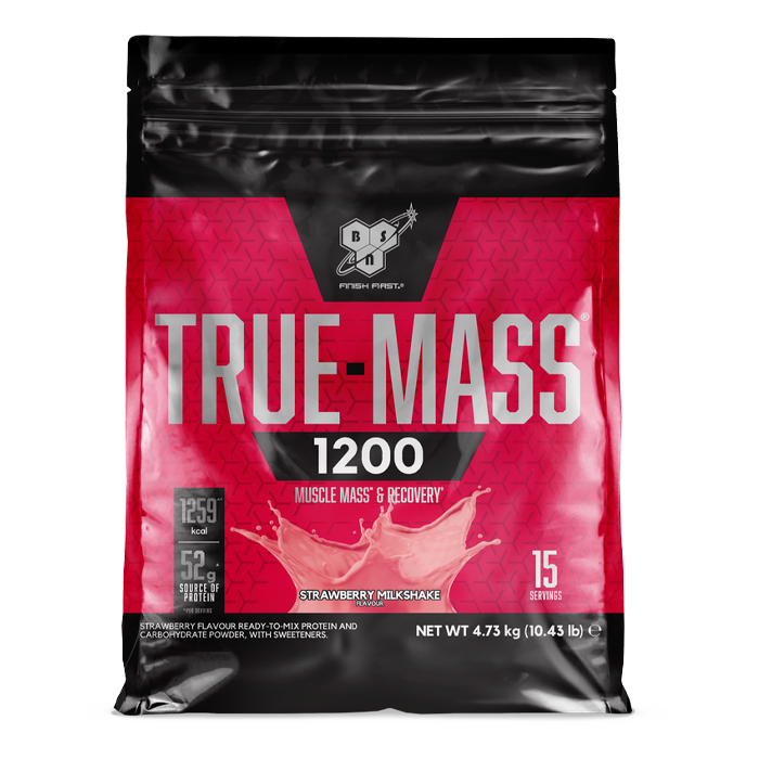 True Mass 1200 Gainer 15 portioner strawberry