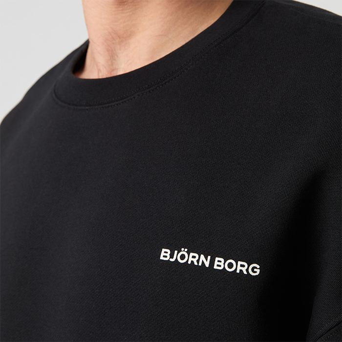 Borg Oversized Sweatshirt Sort