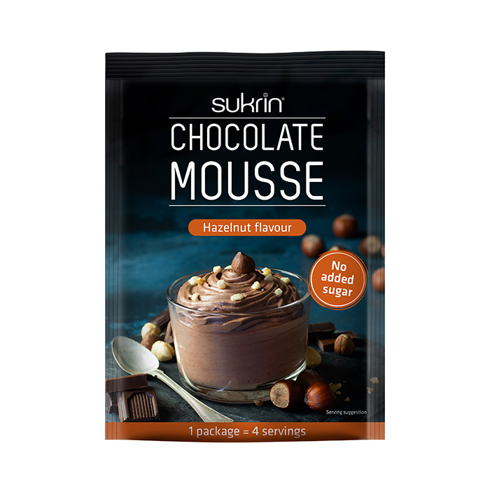 Sukrin Mousse Hazelnut, 83 g