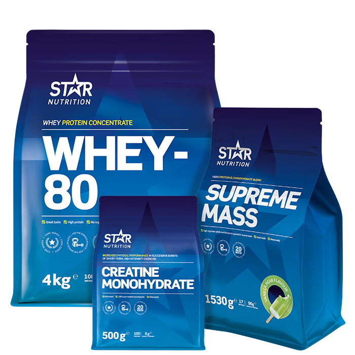 Før og efter træning