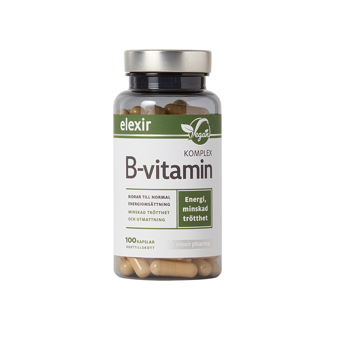 Vitamin B Complex Vegan 100 kapsler