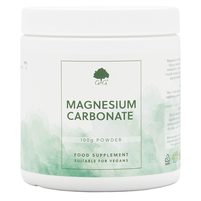 G&G Vitamins - G&G Magnesium Carbonate Powder 100g