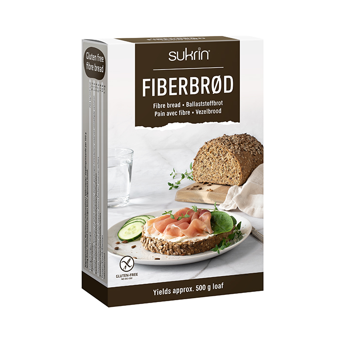 Fiberbrød glutenfri, 250g