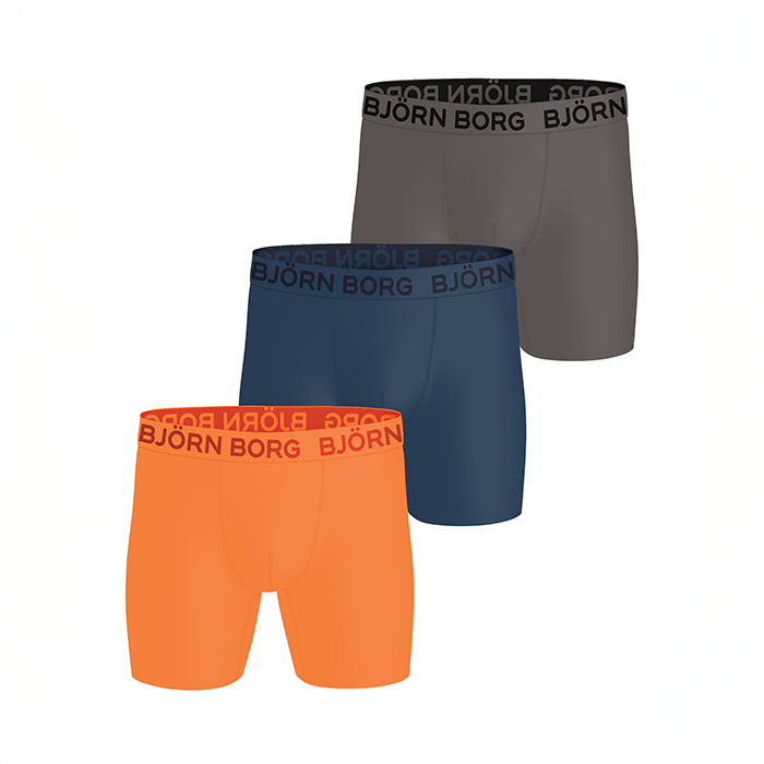 Sports Microfiber Boxer 3 pak