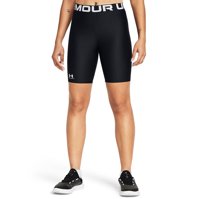 Under Armour HeatGear Shorty Sort polyester Small Dame