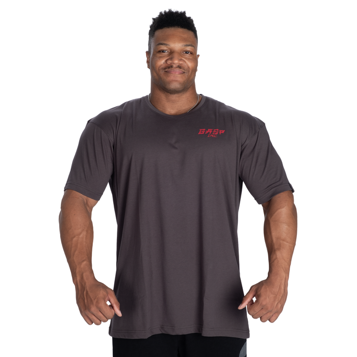 Nahma Standard Tee, Iron/Red
