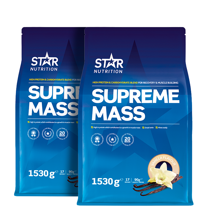 2 x Supreme Mass Gainer 1,53 kg