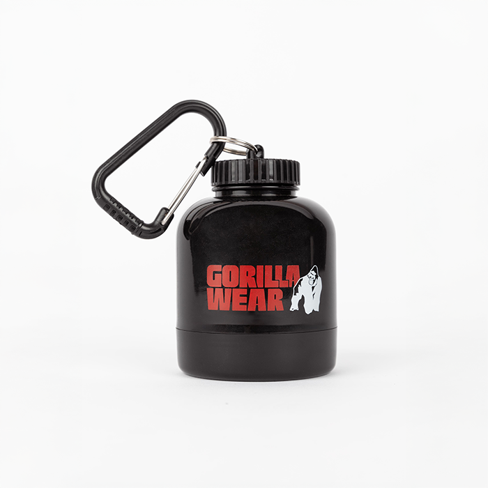 Supplement Funnel Keychain, black, Gorilla Wear