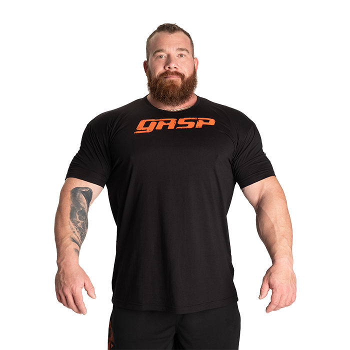 Legacy Gym T-shirt Sort Orange
