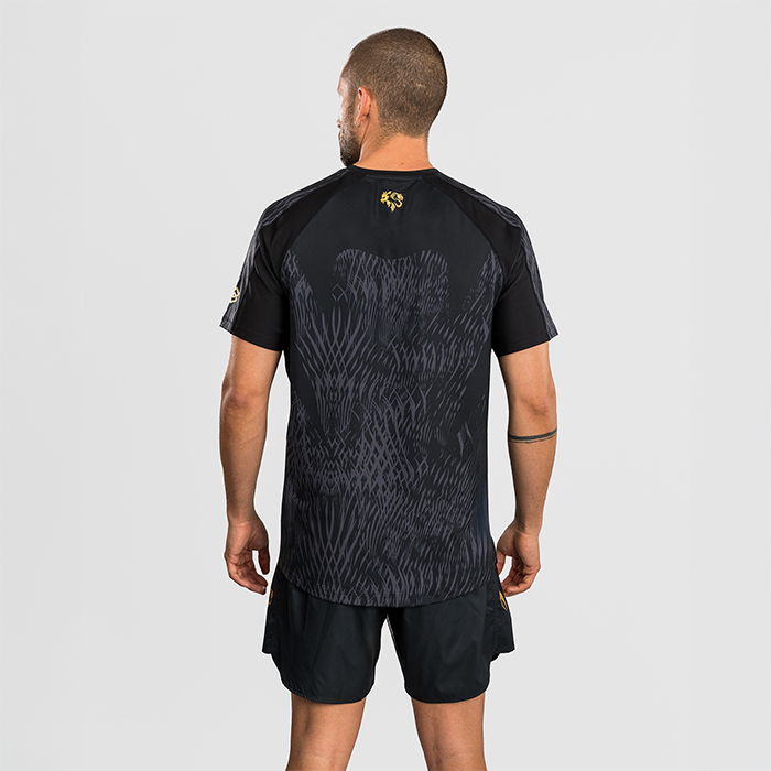 Venum X Chimaev Wild Borz Dry Tech T-shirt Sort Gr&aring;