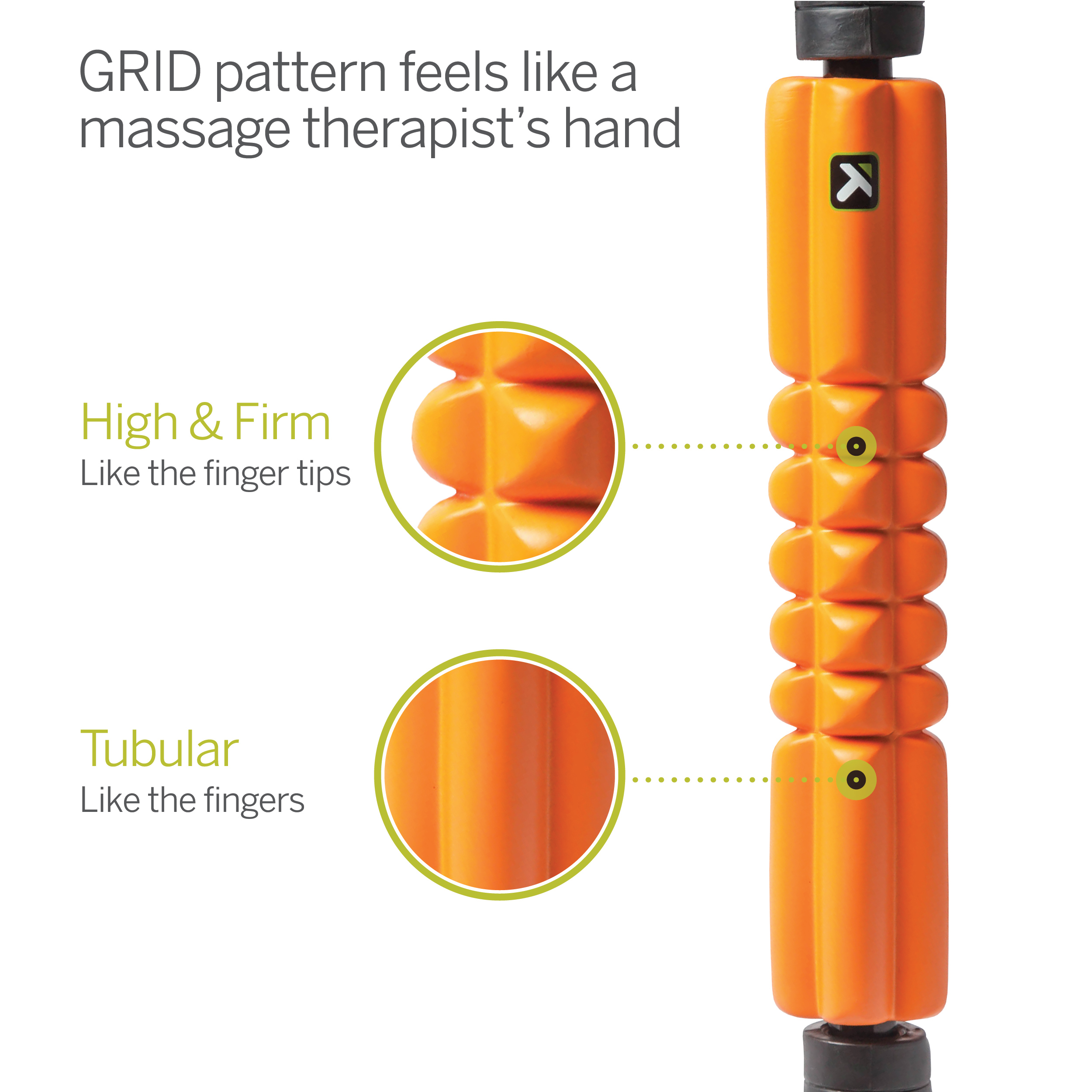 Trigger Point Therapy Trigger Grid STK Foamroller -Udstyr og tilbehør butik TP350501 5