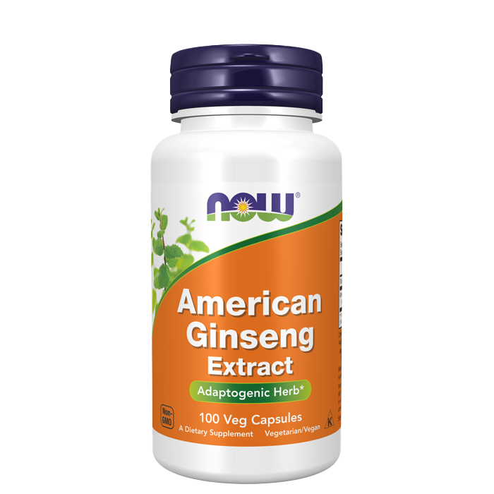 Amerikansk Ginseng 500 mg 100 kapsler