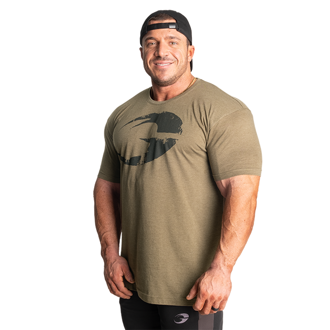 Cadet Tee, Army Green Melange