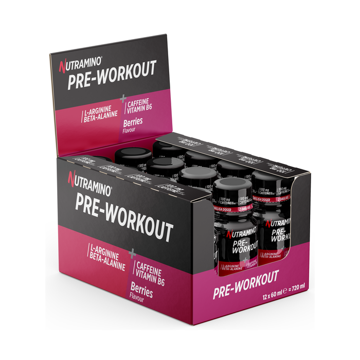 12 x Nutramino PWO Shot 60 ml
