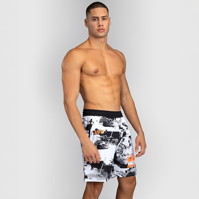 UFC Zenith by Venum Fight Week Tr&aelig;ningsshorts Sort Hvid Orange