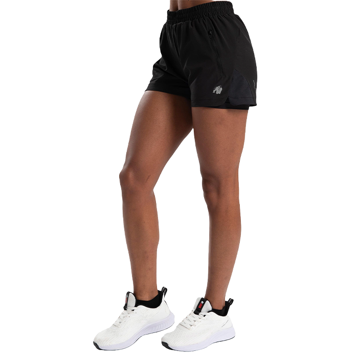 Katy 2-In-1 Shorts, Black