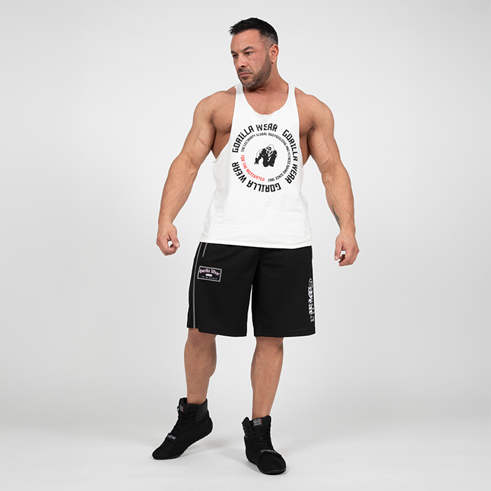 Marlow Mesh Shorts Sort Gr&aring;