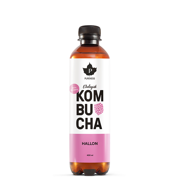 Kombucha &Oslash;KO, 370 ml persika