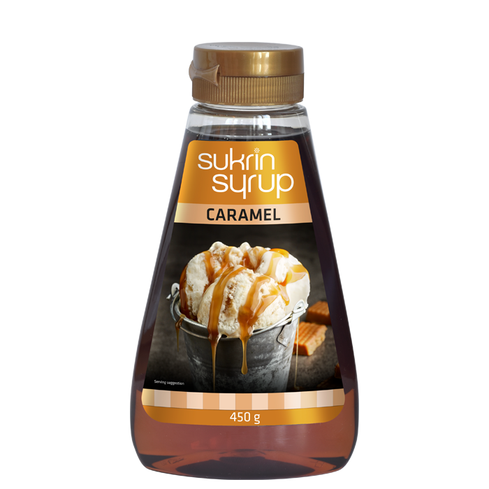 Sukrin Sirup Caramel - 450 gram - Funksjonellmat