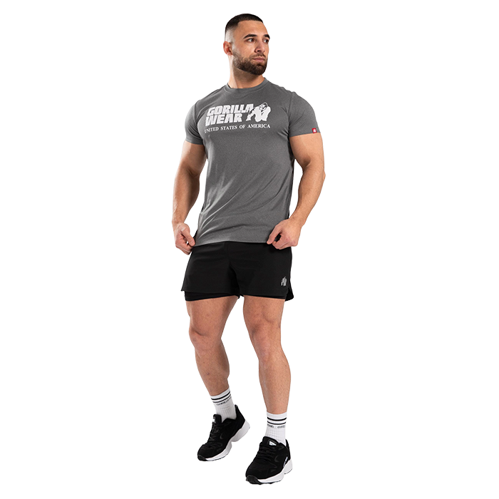 Classic Training T-Shirt, Grey Melange