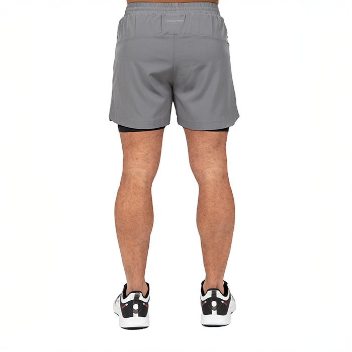 Cortez 2-In-1 Shorts Gr&aring;