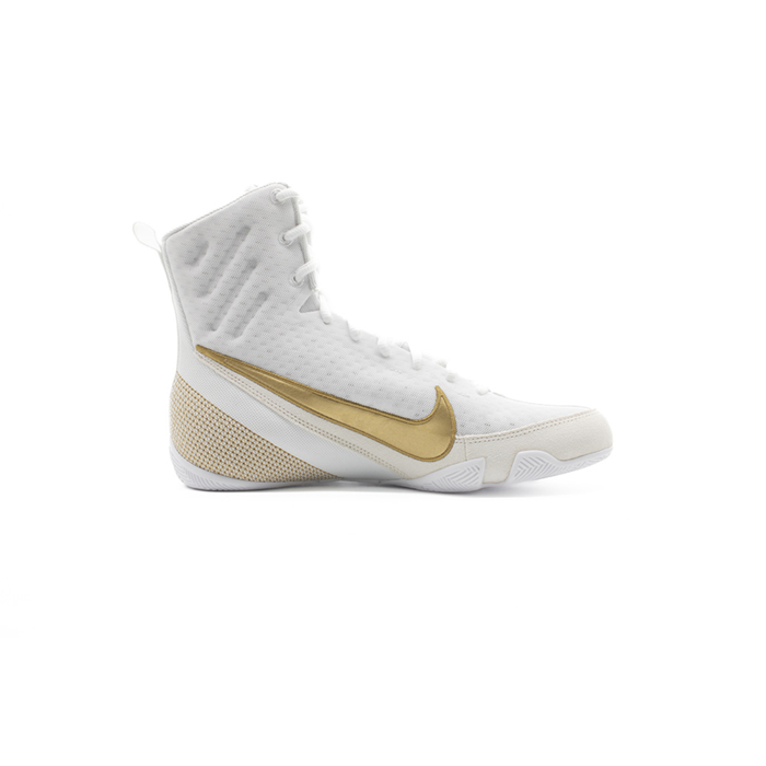 Nike Machomai 3 Boksesko Hvid Guld
