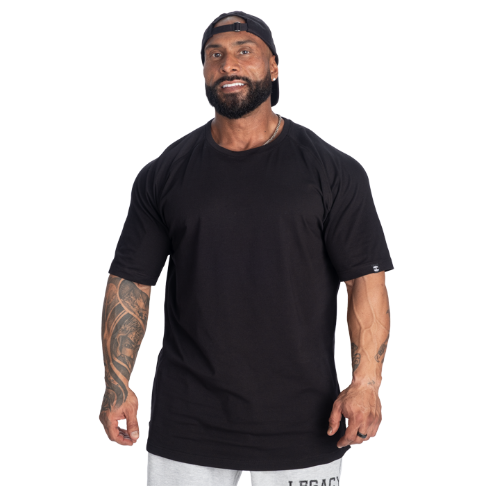Legacy Raglan T‑Shirt Sort Beige