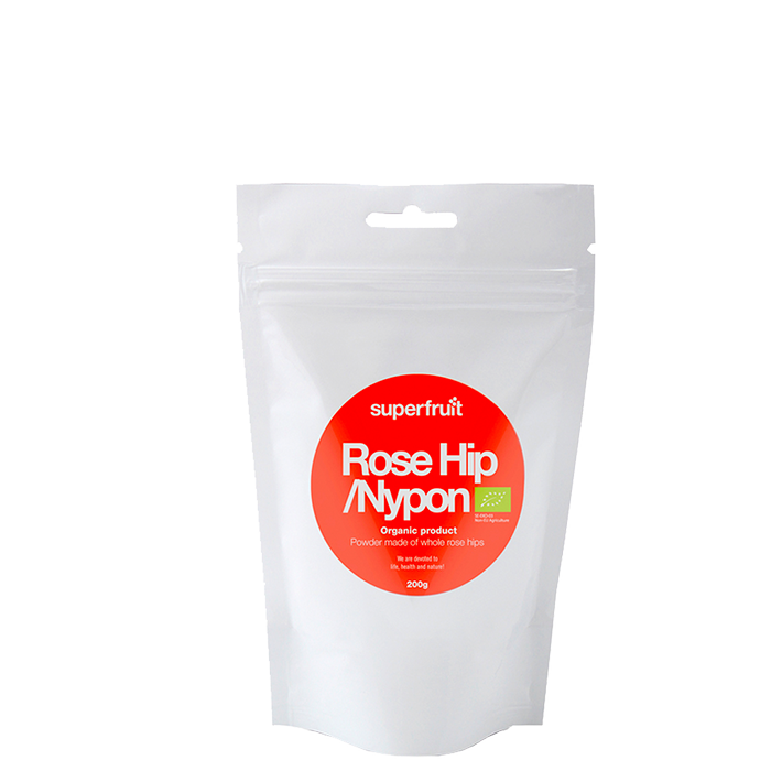 Hybenpulver Organic, 200 gram