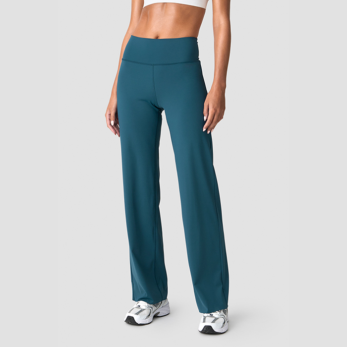 Nimble Straight Leg Pants, Teal