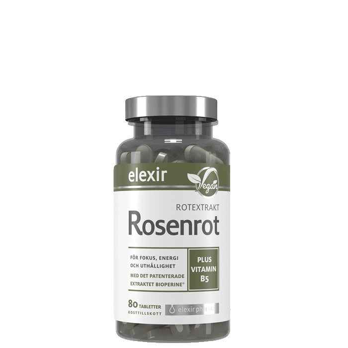 Rosenrod, 80 tabletter