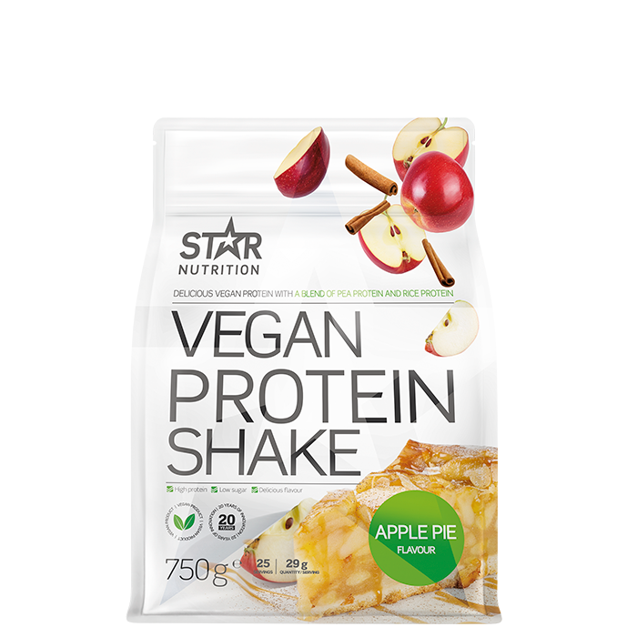 Vegansk proteinshake Vegansk proteinpulver 750 g