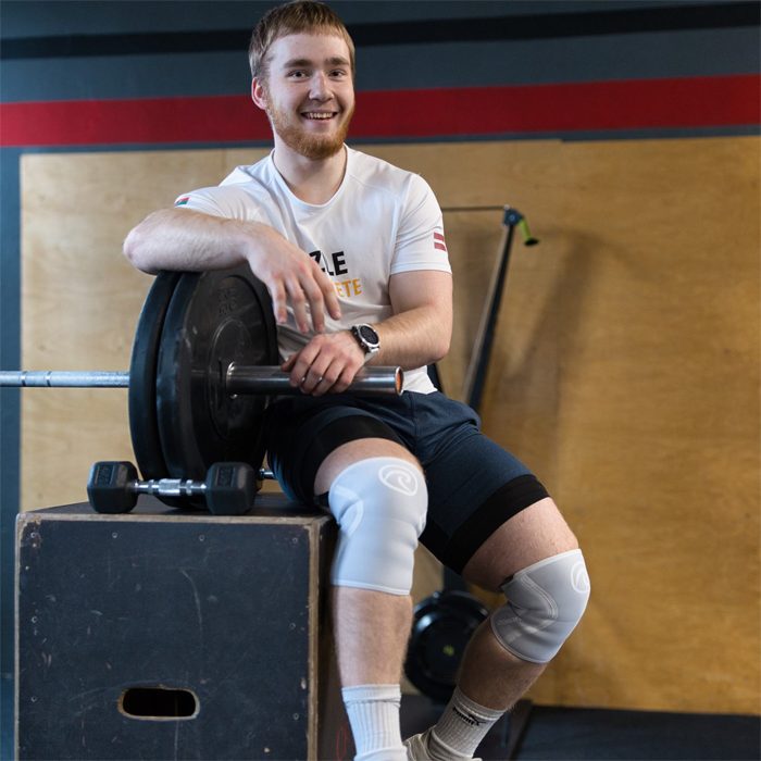 RX Knæstøtte 5mm Hvid