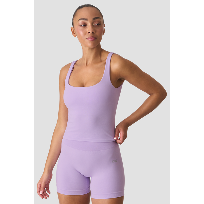 Smooth Seamless 2 i 1 Tanktop Lilla