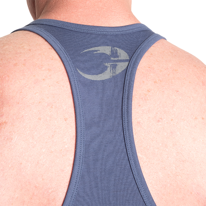 Essential T-Back Top Lysebl&aring;