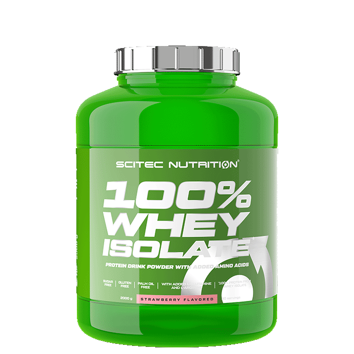 100% Whey Isolate Valleproteinisolat 2000 g
