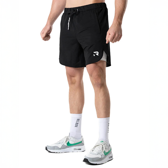 Unity Shorts Sort/Hvid