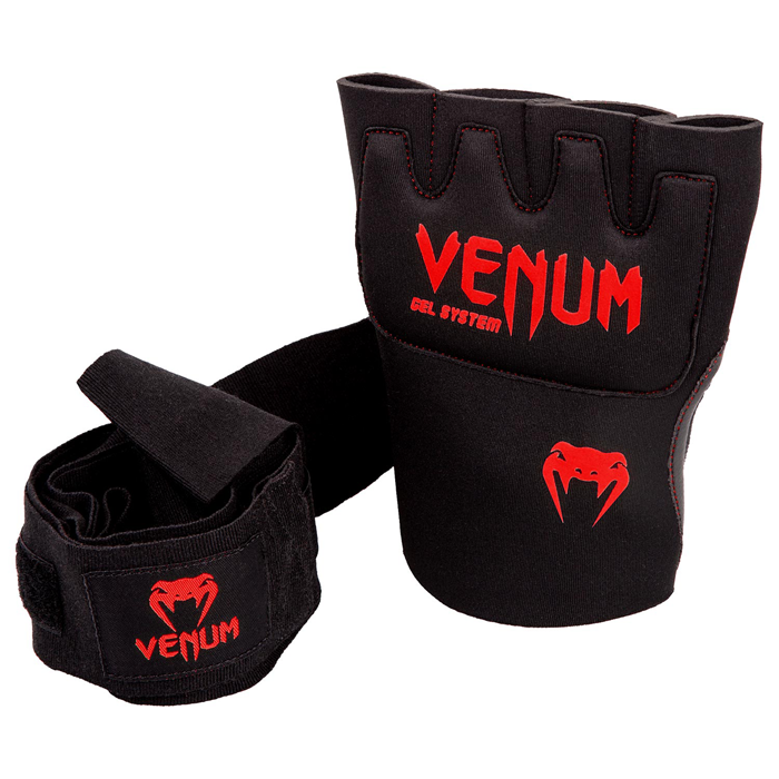 Kontact Gel Glove Black/Red
