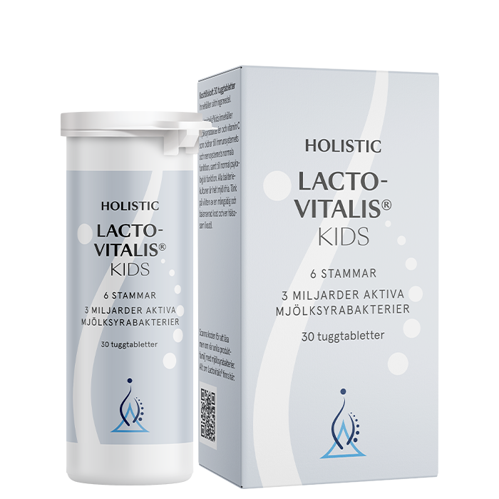 LactoVitalis Kids 30 tyggetabletter
