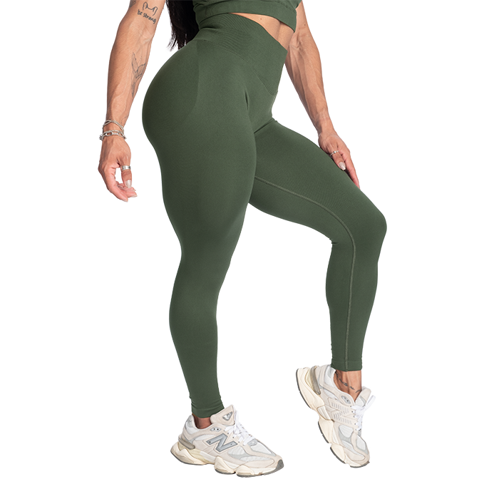 Shape Seamless Leggings Mørkegrøn