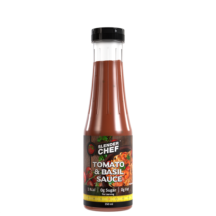 Slender Chef Tomato & Basil Sauce, Tomato & Basil, 350 ml