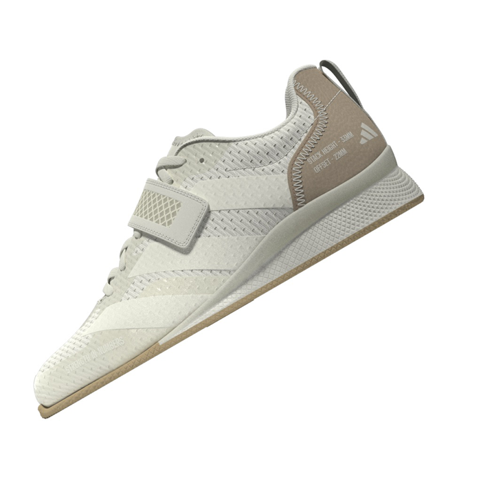Adipower Weightlifting 3 Sko Hvid