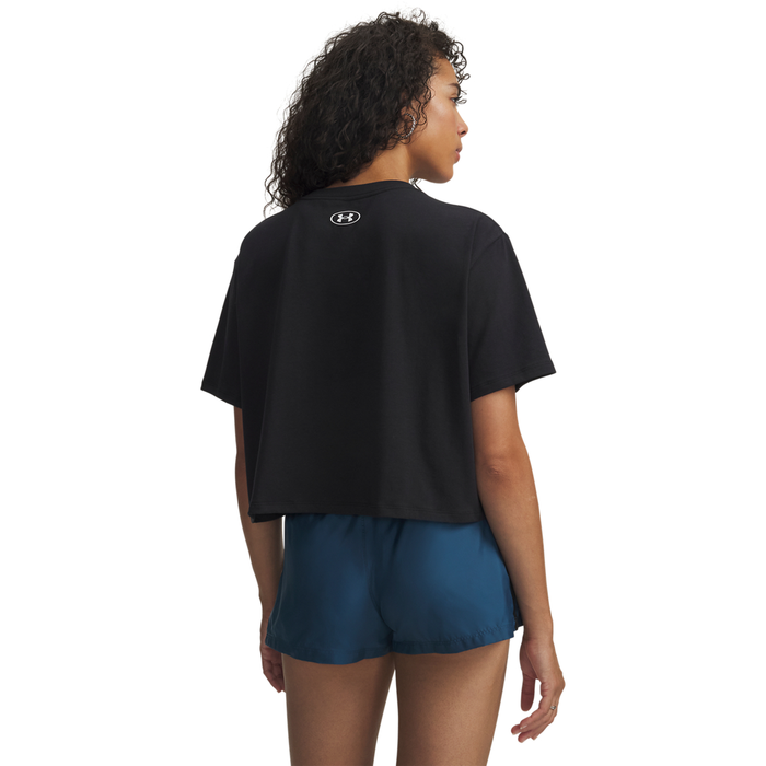 UA Rival Boxy Tee Solid Black